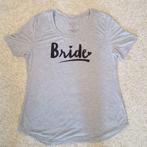 Gray Bride Tshirt,,XL